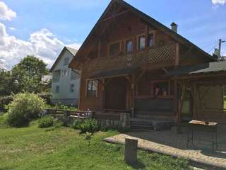 Гостевой дом Guest house Zatishniy dvir Яремче Двухместный номер с 1 кроватью и собственной ванной комнатой-12
